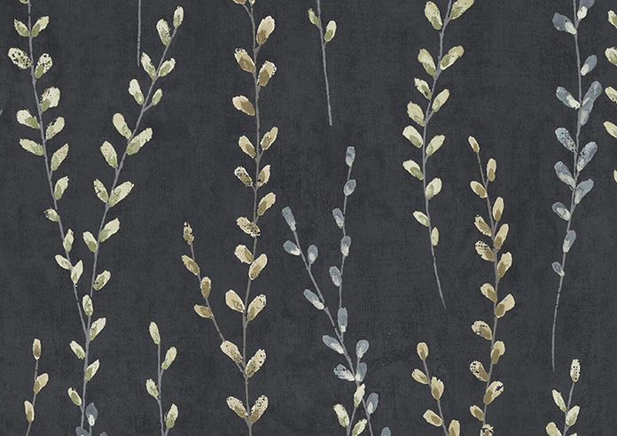 Willow Field, Onyx - Made to Measure Curtains - Image 9